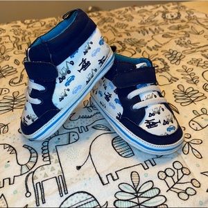Child of Mine Cars and Trucks Infant Crib Shoes